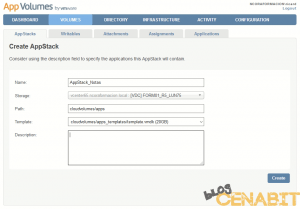 Crear AppStack en App Volumes 2.x - Blog de Cenabit